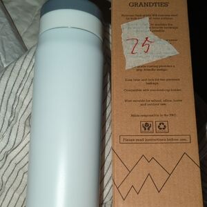 White Stainless Steel Water Bottle